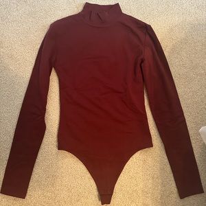 Babaton contour mock neck body suit